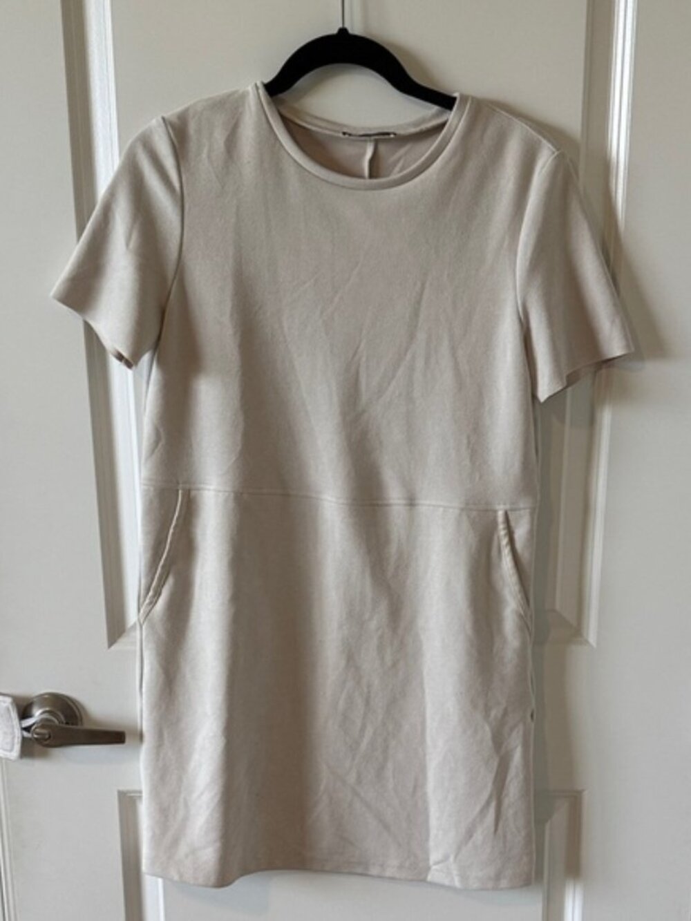 Zara Cream dress with pockets